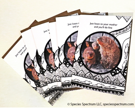 Mother's Day Mongoose Card